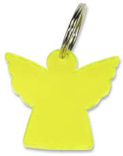 Schlüsselanhänger "Engel" - gelb