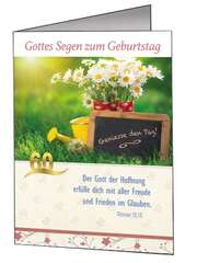 Faltkarten Geburtstag, 5 Stück Faltkarten Geburtstag, 5 Stück