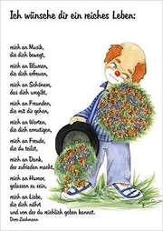 Doro Zachmann - Postkarten: Ich wünsche dir ein reiches Leben, 12 Stück Postkarten: Ich wünsche dir ein reiches Leben, 12 Stück
