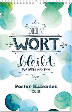 Dein Wort 2019 - Poster-Kalender