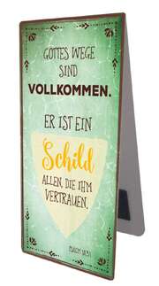 Magnetlesezeichen - Gottes Wege Schild Magnetlesezeichen - Gottes Wege Schild