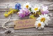 Faltkarte: Alles Liebe zum Geburtstag Faltkarte: Alles Liebe zum Geburtstag