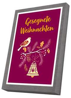 Gesegnete Weihnachten - Faltkarten im Schmuckkarton Gesegnete Weihnachten - Faltkarten im Schmuckkarton