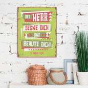 Metallschild groß - Der Herr segne Metallschild groß - Der Herr segne