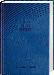 Elberfelder Bibel in großer Schrift - ital. Kunstleder blau