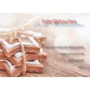 Postkarte "Frohe Weihnachten" Luk. 2,11 Postkarte "Frohe Weihnachten" Luk. 2,11
