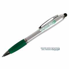 Kugelschreiber mit LED-Licht - grün