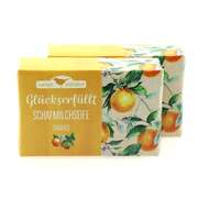 Schafmilchseife Glückserfüllt - Orange Schafmilchseife Glückserfüllt - Orange