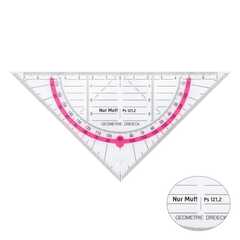 Geodreieck - neon-pink Geodreieck - neon-pink