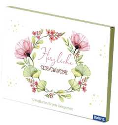 Postkartenbox "Herzliche Segenswünsche"/Lovely Cards