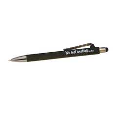 Kugelschreiber Soft mit Touch-Pen - silber/grau Kugelschreiber Soft mit Touch-Pen - silber/grau