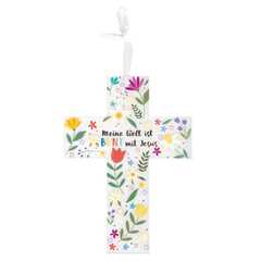 Kreuz "Meine Welt ist bunt mit Jesus" Kreuz "Meine Welt ist bunt mit Jesus"