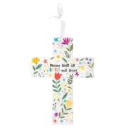 Kreuz "Meine Welt ist bunt mit Jesus" Kreuz "Meine Welt ist bunt mit Jesus"