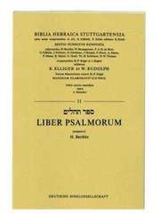 Biblia Hebraica Liber Psalmorum Biblia Hebraica Liber Psalmorum