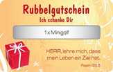 Rubbelgutschein - "Minigolf" Rubbelgutschein - "Minigolf"
