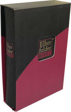 Elberfelder Bibel 2006 - Taschenausgabe Goldschnitt mit Reißverschluss