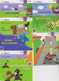 Eckart zur Nieden - Die drei vom Ast Folge 13 bis 17 im Paket Die drei vom Ast Folge 13 bis 17 im Paket