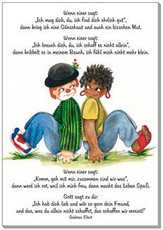 Postkarten: Clown - Wenn einer sagt: Ich mag dich, 4 Stück Postkarten: Clown - Wenn einer sagt: Ich mag dich, 4 Stück