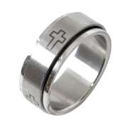 Fingerring -Spin "Kreuz" - 19 mm Fingerring -Spin "Kreuz" - 19 mm