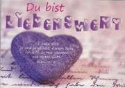Postkartenserie Du bist liebenswert - 12 Stück Postkartenserie Du bist liebenswert - 12 Stück