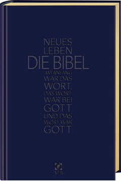 Neues Leben. Die Bibel. Standardausgabe, Kunstleder mit Kreuz