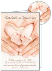 Lukas Di Nunzio - Axel Schruhl - CD-Card: Herzlich Willkommen - Geburt CD-Card: Herzlich Willkommen - Geburt