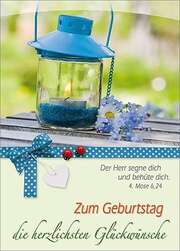 Postkarten Geburtstag, 6 Stück Postkarten Geburtstag, 6 Stück