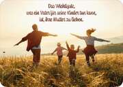 K. Coppieters - Das Wichtigste was ein Vater tun kann ... - Postkarte Das Wichtigste was ein Vater tun kann ... - Postkarte