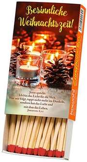 Zündholzbox - Besinnliche Weihnachtszeit Zündholzbox - Besinnliche Weihnachtszeit