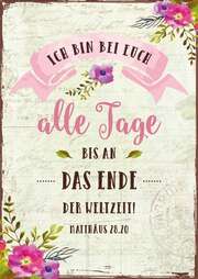 Postkartenserie "Ich bin bei euch alle Tage" - 12 Stück Postkartenserie "Ich bin bei euch alle Tage" - 12 Stück