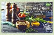 Kräuter-Dip-Postkarte - Gutes Essen Kräuter-Dip-Postkarte - Gutes Essen